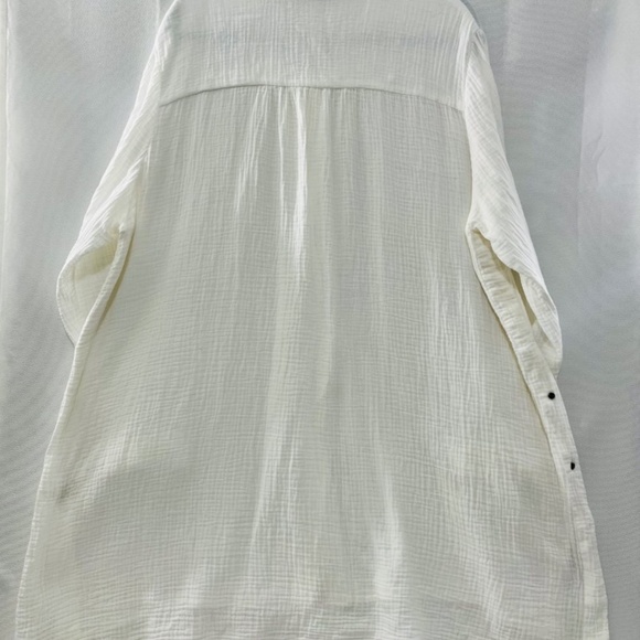 Soft Surroundings Soft Gauze 100% Cotton Plus Size Blouse Women's Size 3X - Picture 3 of 5